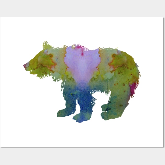 Bear cub Wall Art by BittenByErmines